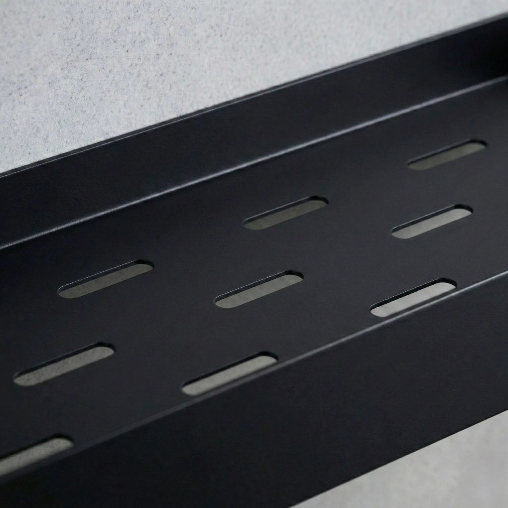Рафт за баня SF04 60cm black matt