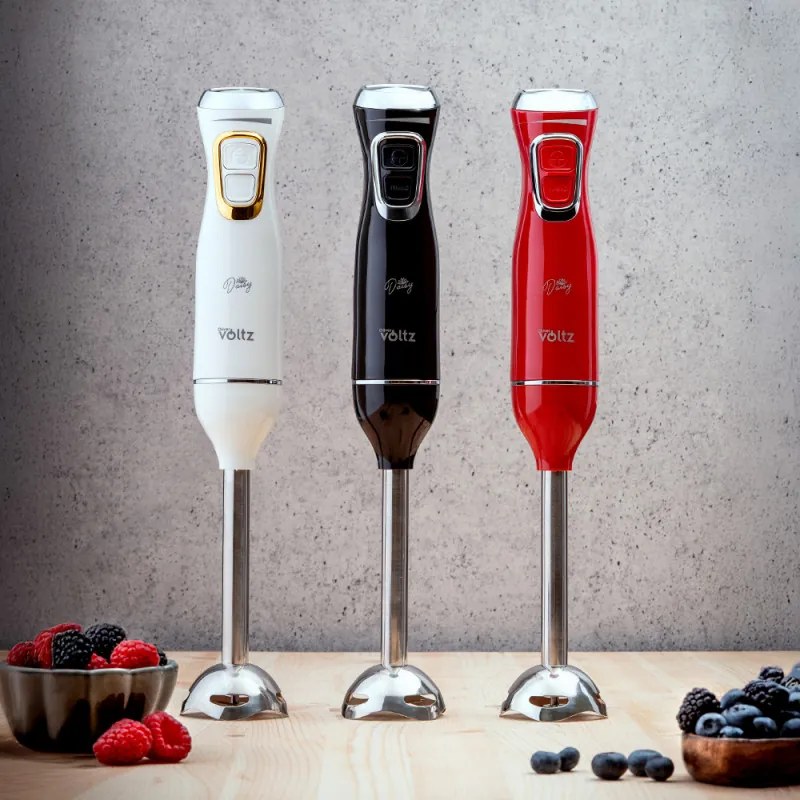 Пасатор Oliver Voltz Daisy OV51112W, 800W, Неръждаема стомана, 2 скорости, Турбо, Черен