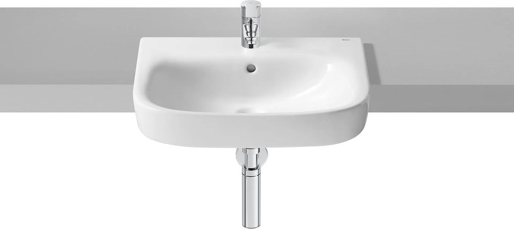 Мивка за баня A32799S000, Roca, полувграждане, бял, 52x40x16.5см