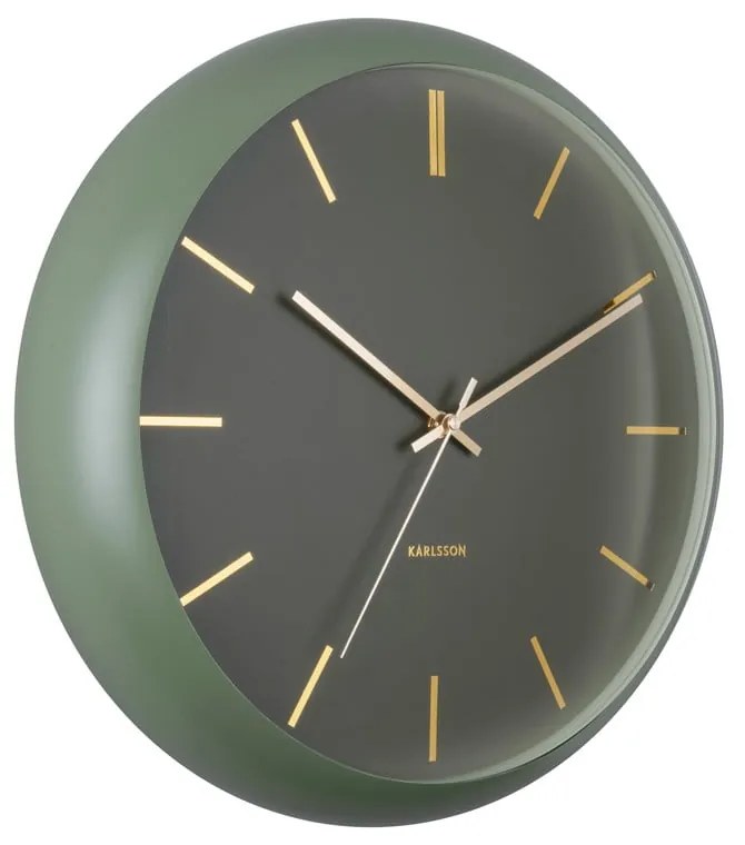 Стенен часовник ø 40 cm Globe – Karlsson