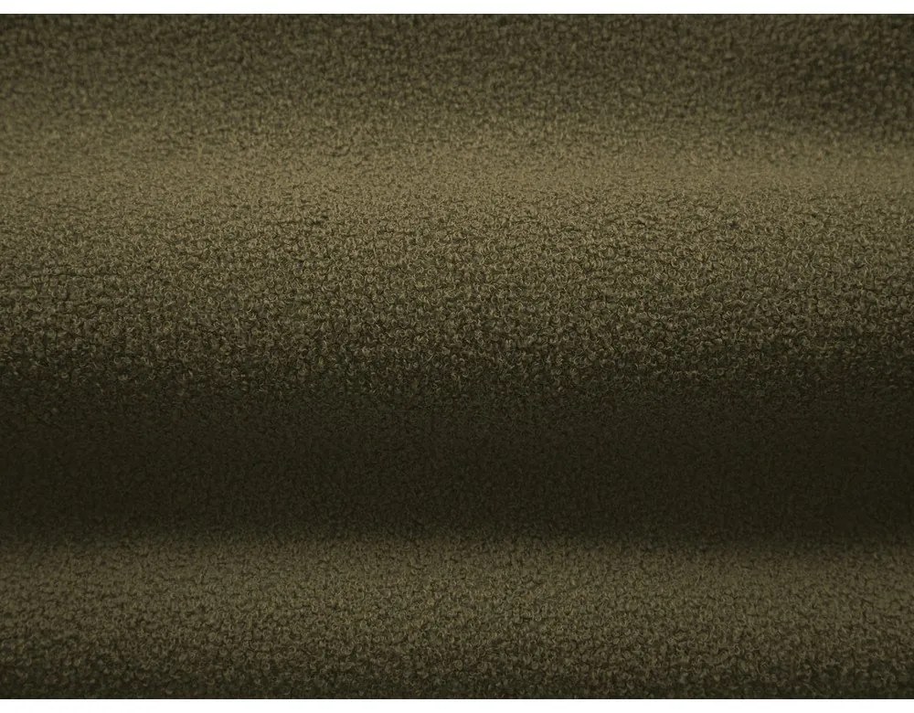 Зелено кресло от плат букле Chuck – Micadoni Home