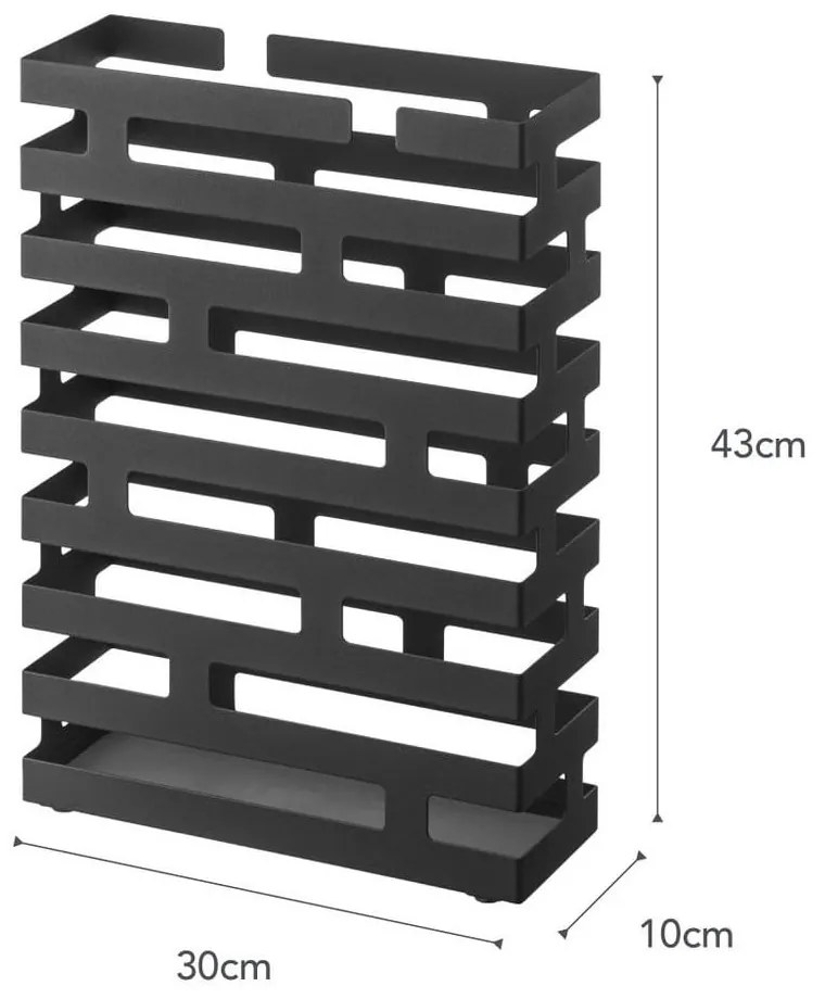 Черна стойка за чадър Himeji - YAMAZAKI