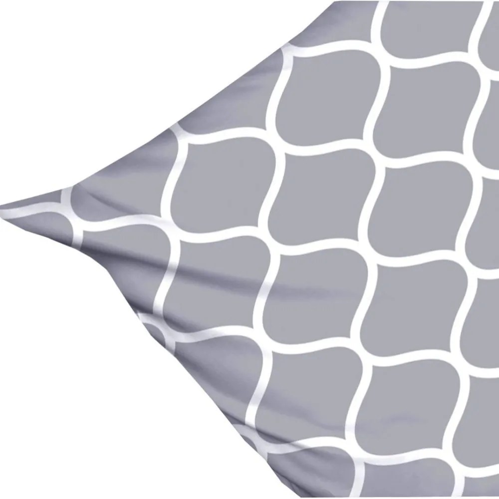 Двустранно памучно спално бельо с геометрична шарка Ширина: 160 см | Дължина: 200 см