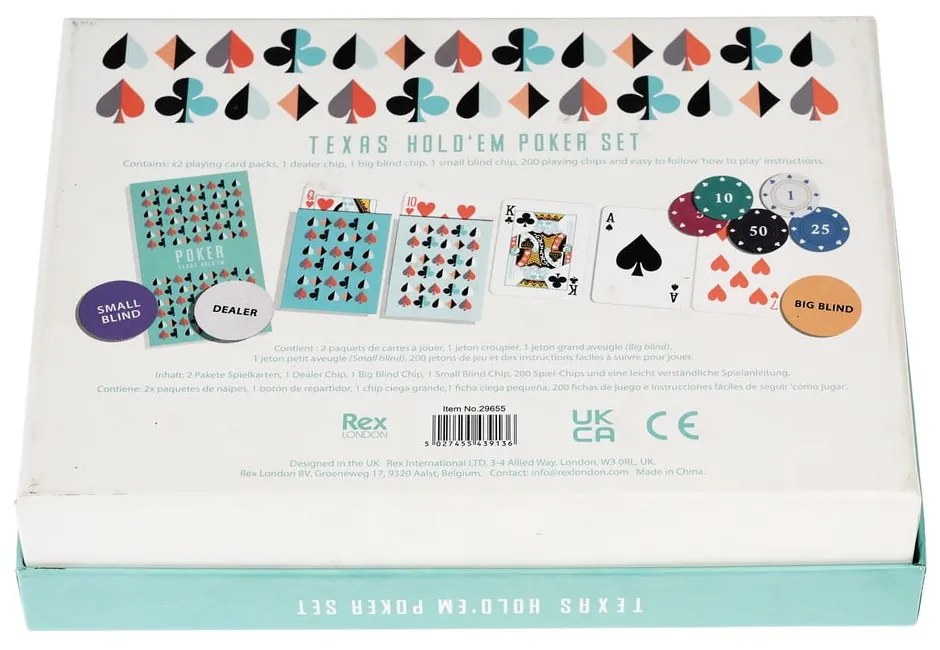 Игра с карти Texas Hold'em – Rex London