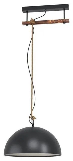 Eglo 43396 - Полилей на въже HODSOLL 1xE27/40W/230V