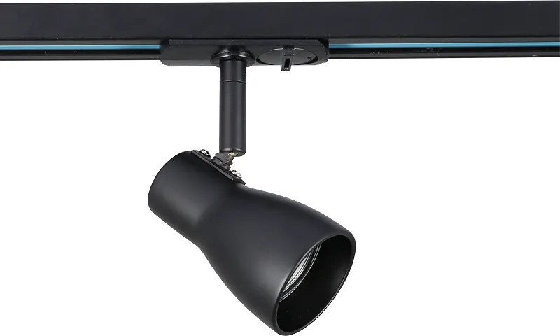 Спот за двупроводна шина TS67GU3CB, черен мат, 1хGU10