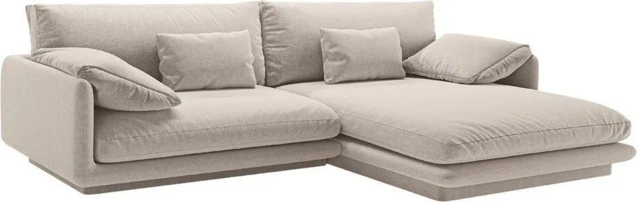 Бежов ъглов диван (десен ъгъл) Torino – Micadoni Home