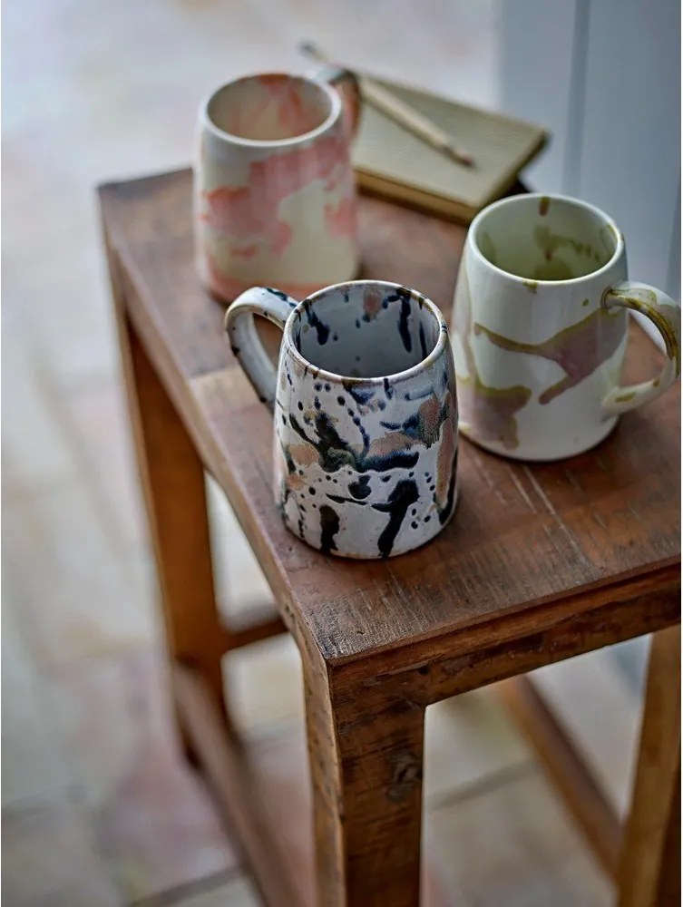 Странични масички в комплект 2 бр. от рециклирано дърво 40x36 cm Galen – Bloomingville