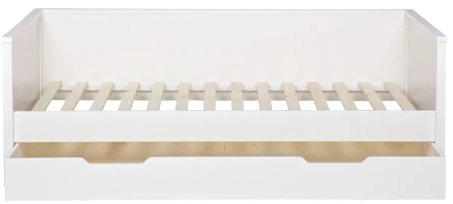 Бяло чекмедже за легло, 200 × 90 cm Nikki - WOOOD