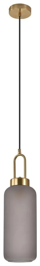 Висящо осветително тял златно със стъклен абажур ø 13 cm Luton – House Nordic