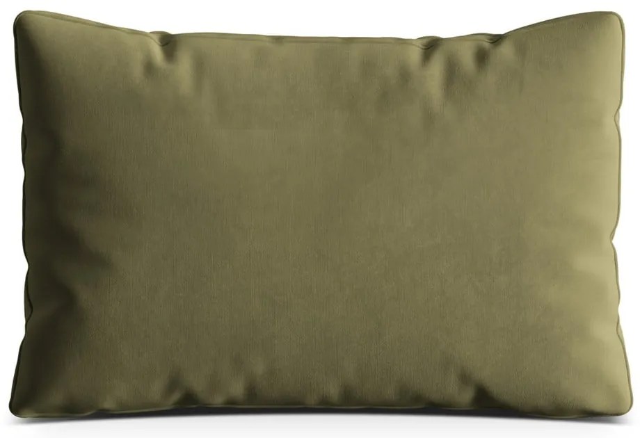 Зелена кадифена възглавница за диван Kemi – Cosmopolitan Design