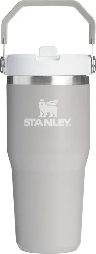 Светлосив термос от неръждаема стомана 410 ml IceFlow™ Flip Straw 2.0 Tumbler Ash – Stanley