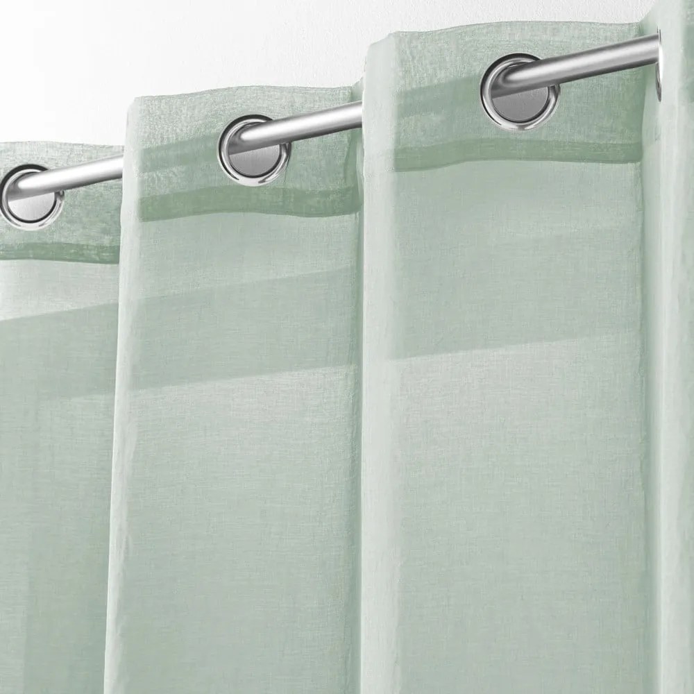 Светлозелена завеса 140x280 cm Telma – douceur d'intérieur