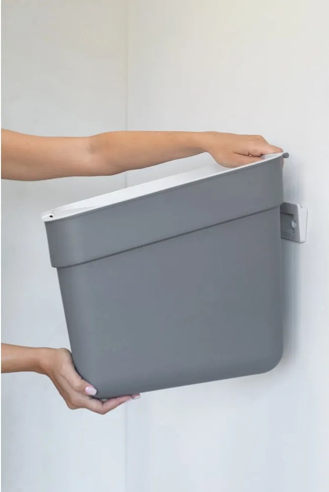 Светлозелен кош за отпадъци от рециклирана пластмаса 30 l Ready To Collect – Curver