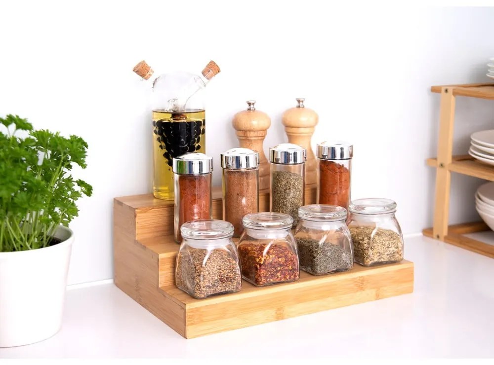Бамбуков органайзер за подправки Copco - Kitchen Craft