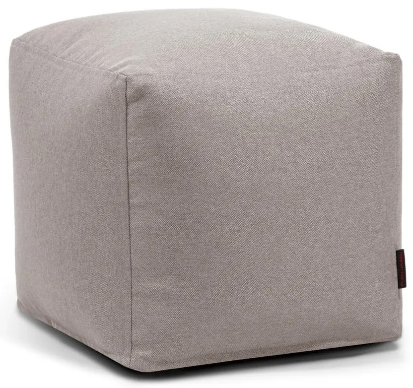 Сиво-бежов пуф Up! MooG – SLOWDOWN
