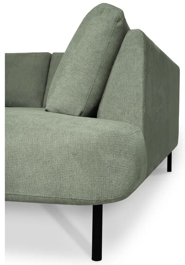 Зелен ъглов диван (десен ъгъл/"U" форма) Hero – Scandic