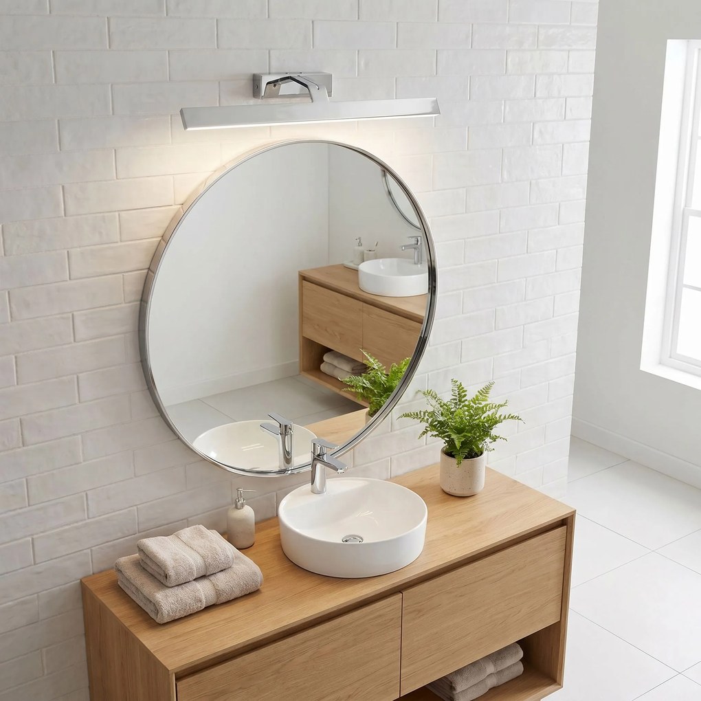 LED аплик за баня SWE002-1W 58cm CHROME