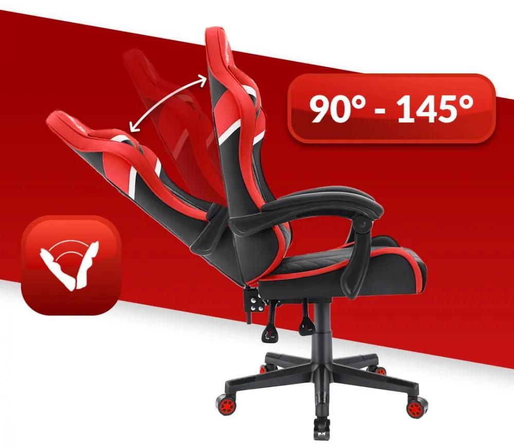 Геймърски стол HC-1004 червен