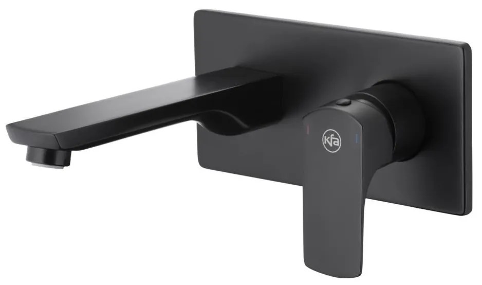 KFA Armatura 5539-810-81- Смесител за мивка за скрит монтаж MOKAIT месинг/черен