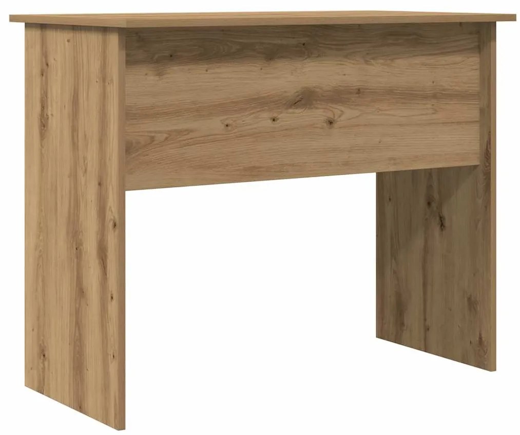 855977 vidaXL Бюро, дъб артизан, 90x50x74 см, инженерно дърво