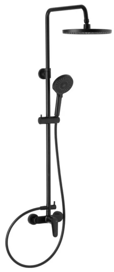 KFA Armatura 5556-910-81 - Душ комплект с кранче OTAVA месинг/матов черен