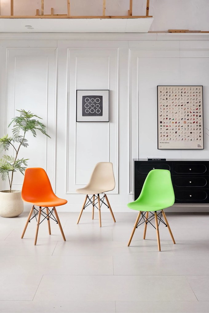 Кухненски стол Fiore KD-зелен