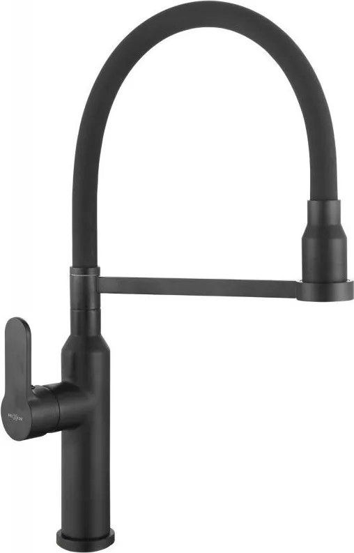 Mexen Edna кухненски смесител, черен - 672900-70