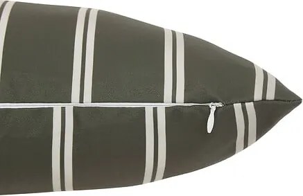 Калъфка за външна възглавница atmosphera Tileo, Райе, Каки, 30×50 cm