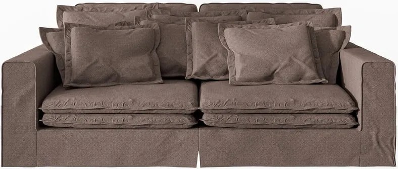 Кафяв диван 236 cm Nora – Ropez