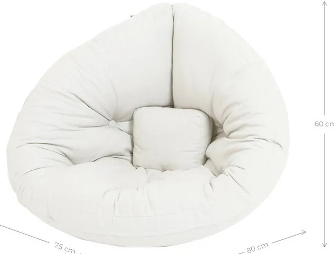 Зелен релаксиращ детски фотьойл Mini Nido - Karup Design