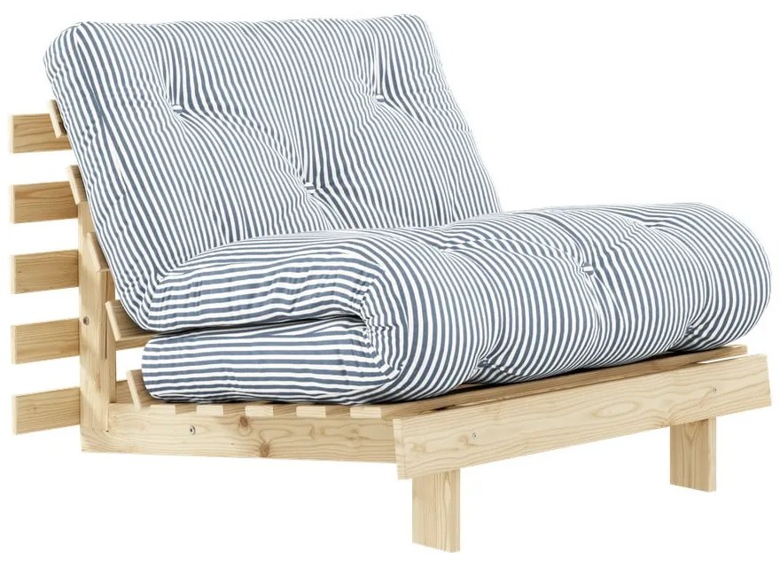 Бял/светлосин фотьойл Roots - Karup Design