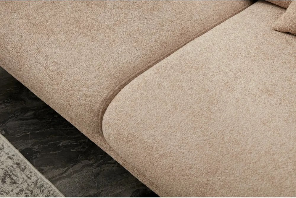 Бежов разтегателен диван 210 cm Simena - Balcab Home
