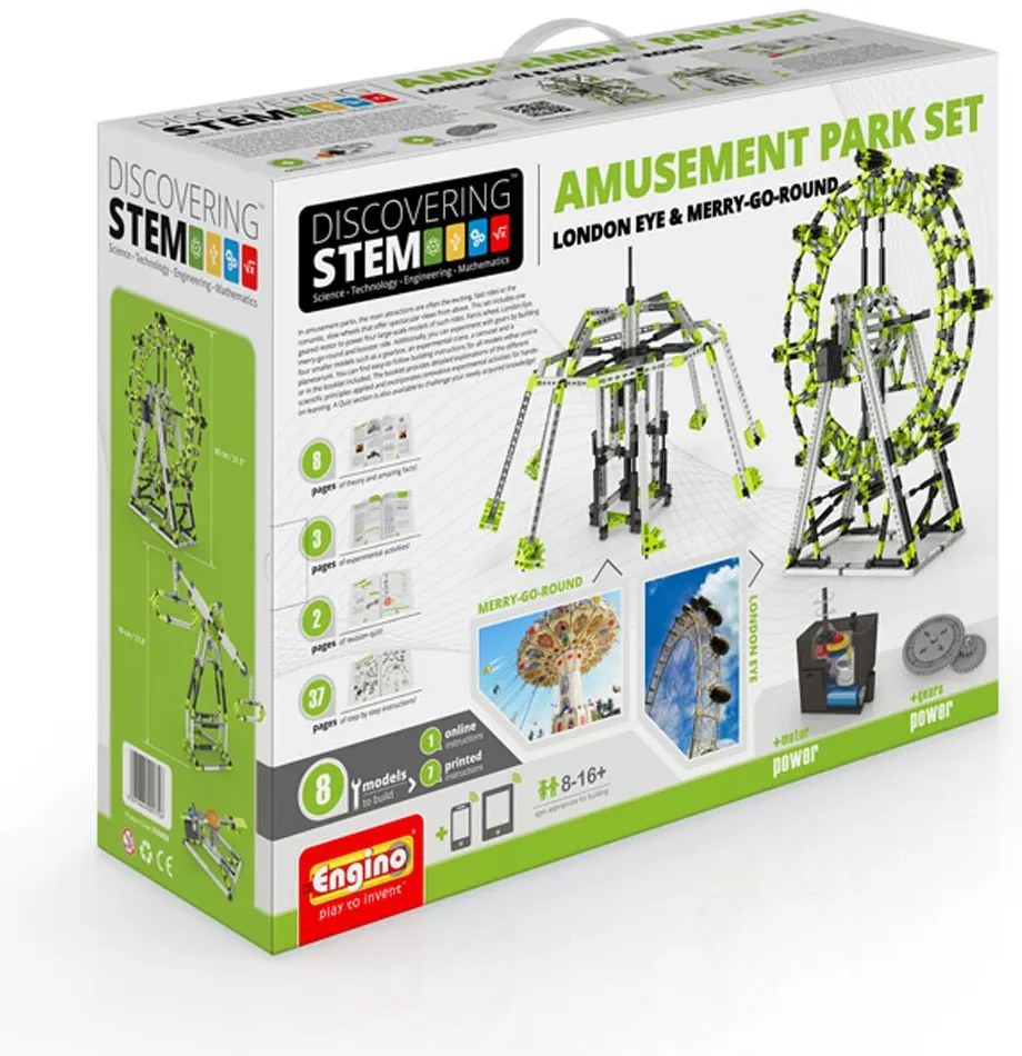 Енджино СТЕМ - Комплект Увеселителен парк