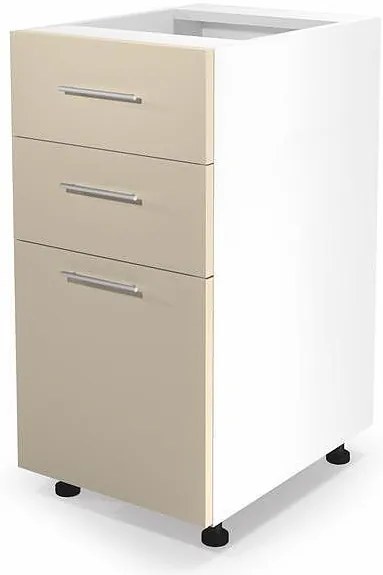 Долен шкаф Vento D3S-40/82 40см Бежов гланц