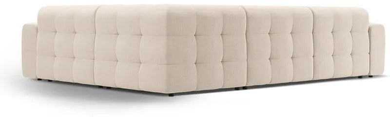 Бежов ъглов диван (десен ъгъл/L форма) Kendal – Micadoni