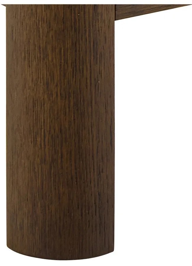 Кафява маса за телевизор от декор от дъб 120x45x40 cm Southampton – Actona