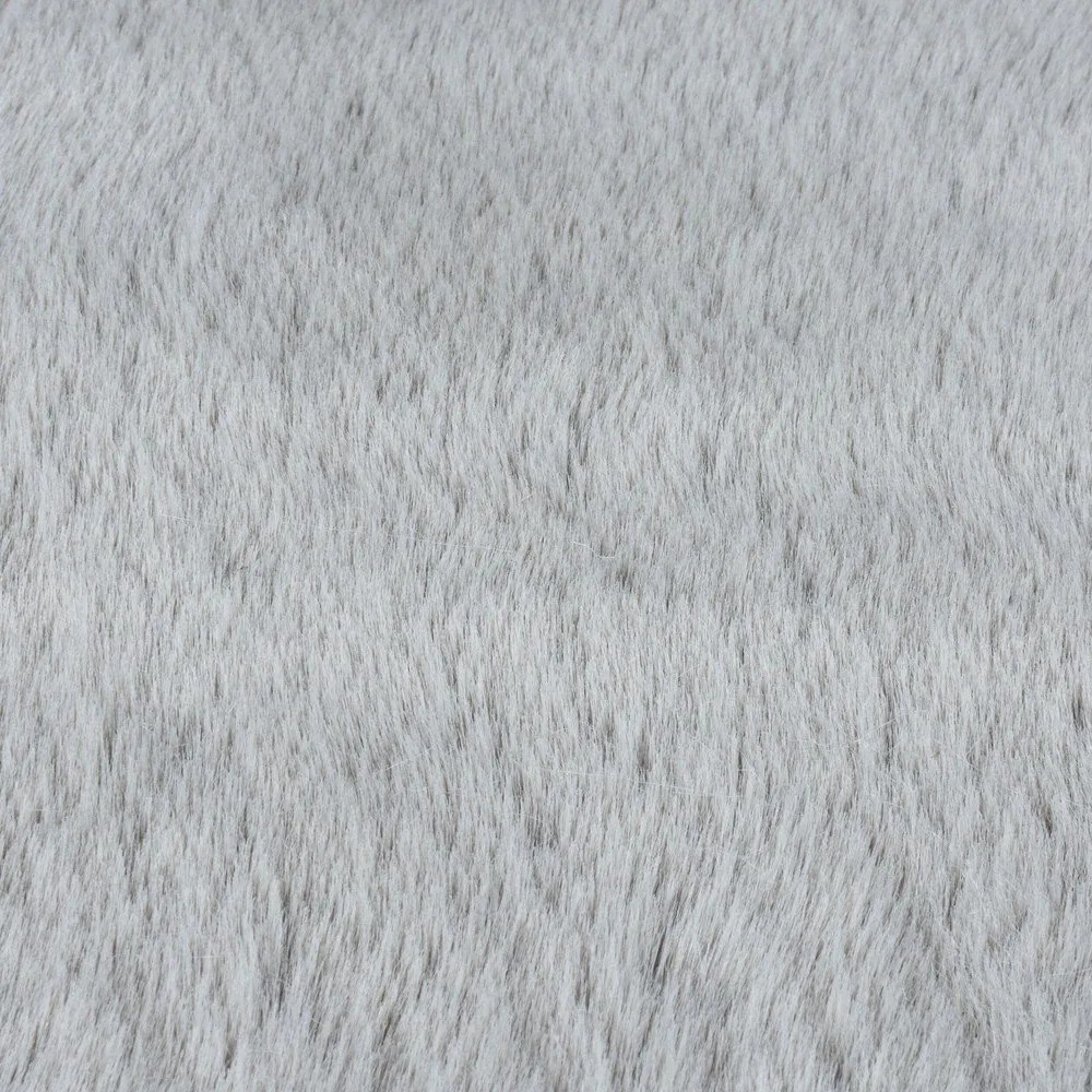 Светлосива синтетична кожа 120x170 cm Ivy Luxury Fur – Flair Rugs