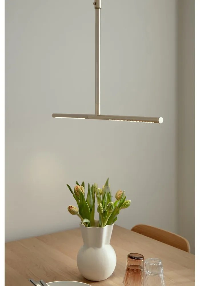 LED осветително тяло за таван в златист цвят 74x17 cm Omni – UMAGE