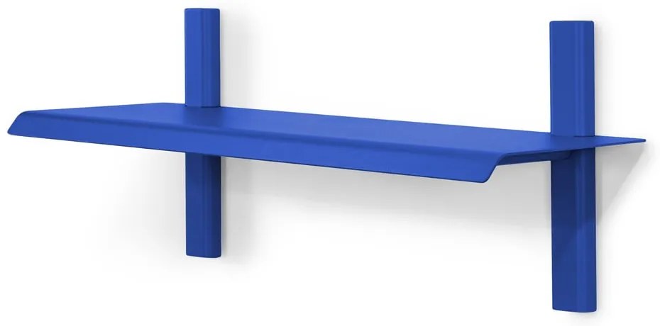 Син метален стенен рафт 60 cm Hola – Spinder Design