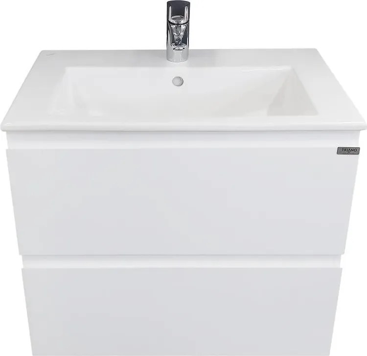 Шкаф с умивалник, Песанте, 65 cm, бял