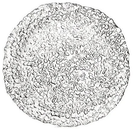 Стъклена чиния ф32см GOCCE-(09013/01) (RM 239) - Luigi Bormioli