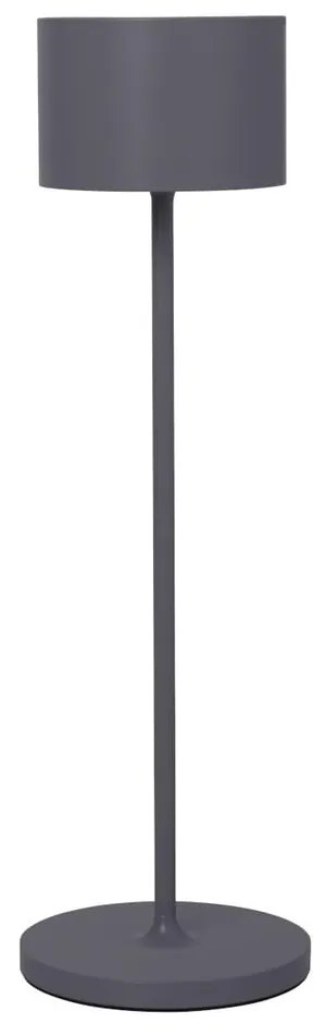 Тъмно сива преносима LED лампа Farol - Blomus