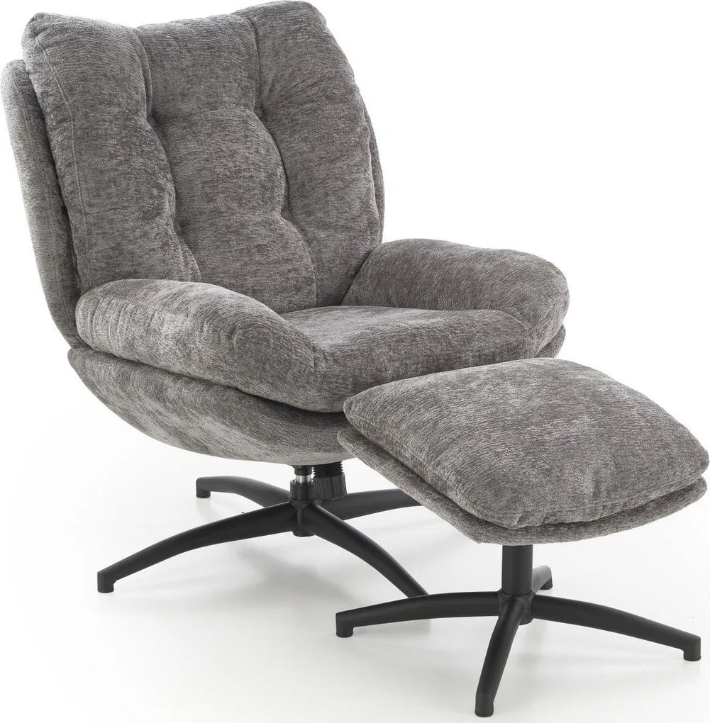 Комплект фотьойли Ernesto-Сив