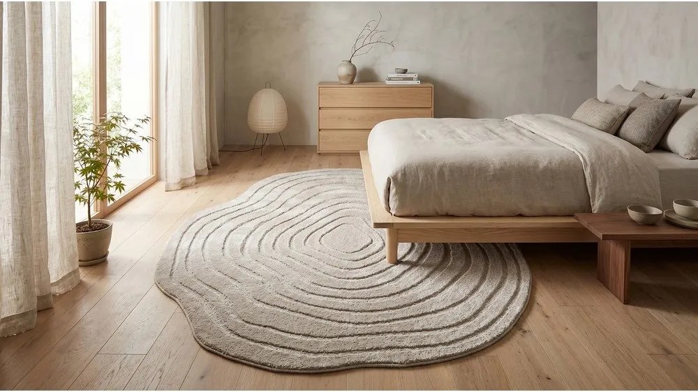 Бежов килим 160x230 cm Pebble – ESTE