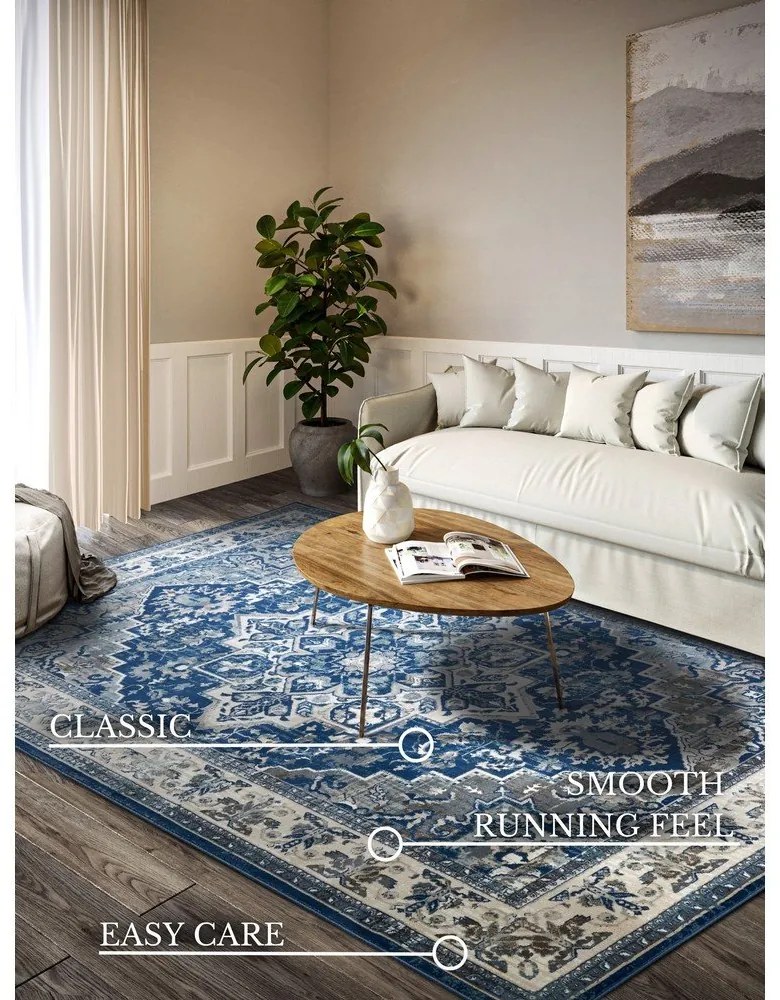 Син килим 200x280 cm Jehanne – Villeroy&amp;Boch