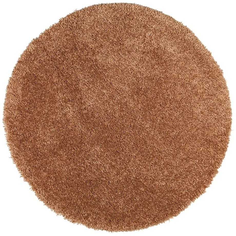 Кафяв килим Aqua Liso, ø 100 cm - Universal