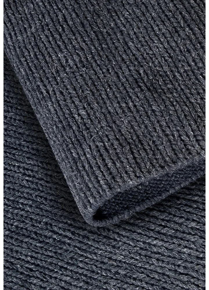 Тъмносив ръчно изработен вълнен килим 190x280 cm Francois – Villeroy&Boch