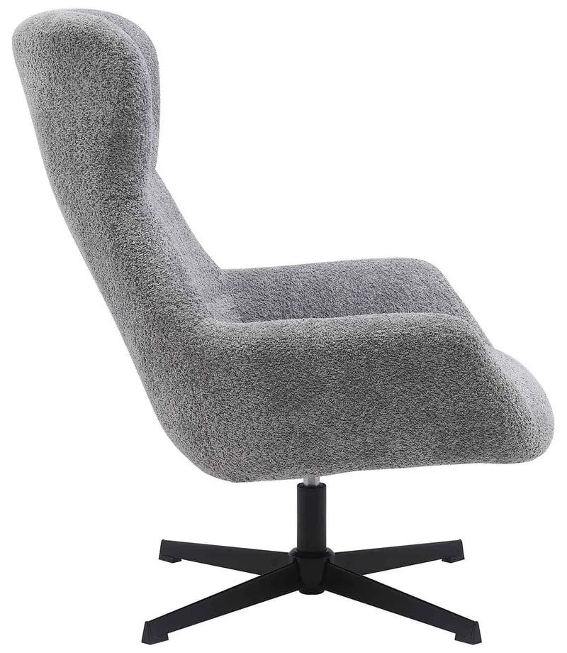 Сиво кресло Bescia – House Nordic