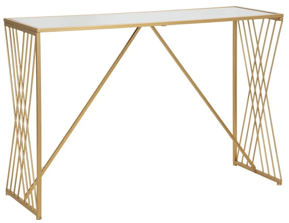 Конзолна маса в златисто 40x120 cm Easy - Mauro Ferretti